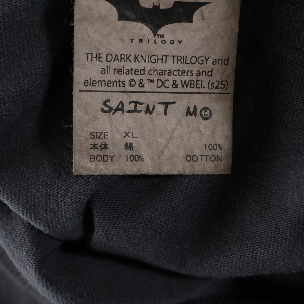 SAINT MICHAEL(セントマイケル) 25SS BTM SS TEE バットマン ジョーカー 半袖Tシャツ カットソー グレー SM-HR8-0000-C54