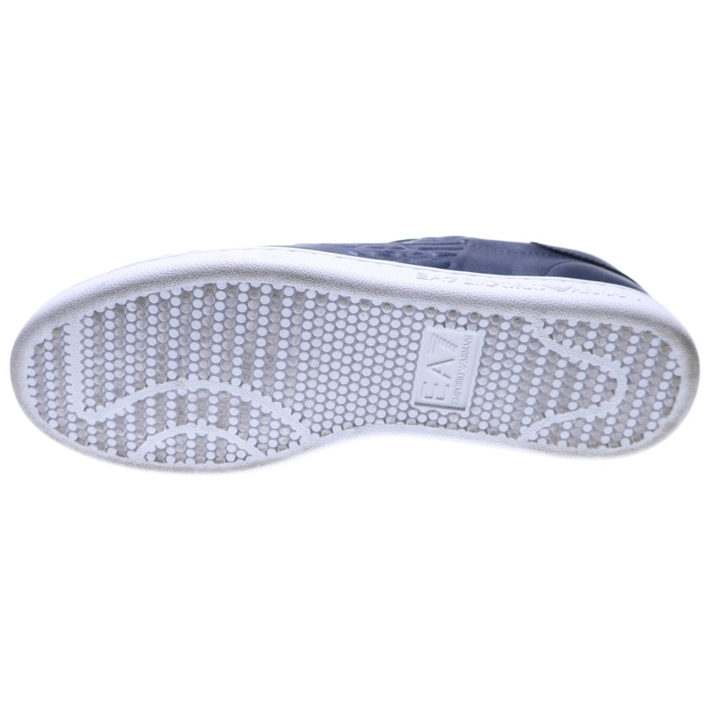 EMPORIO ARMANI(エンポリオアルマーニ) レザースニーカー ローカットスニーカー ネイビー/ホワイト X8X001