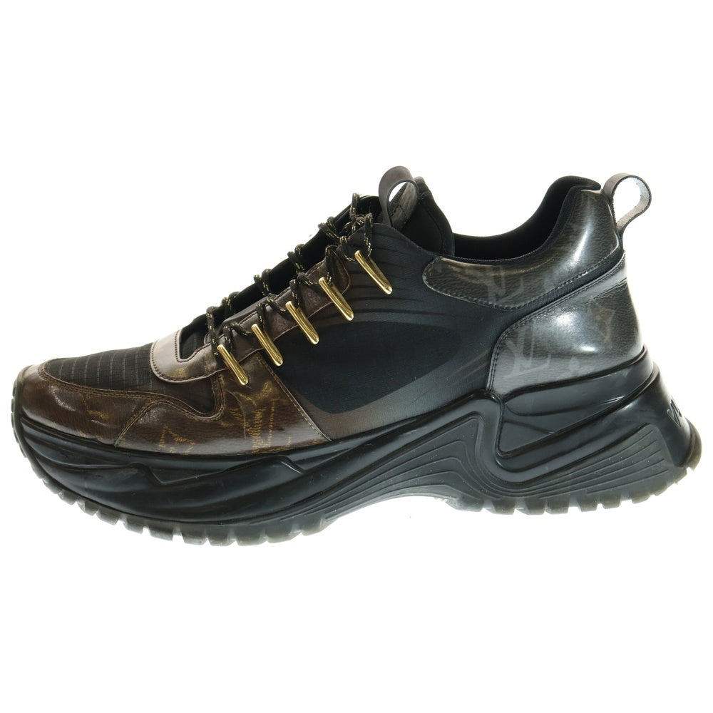 LOUIS VUITTON(ルイヴィトン) ランアウェイ パルスライン モノグラム ローカットスニーカー ブラウン