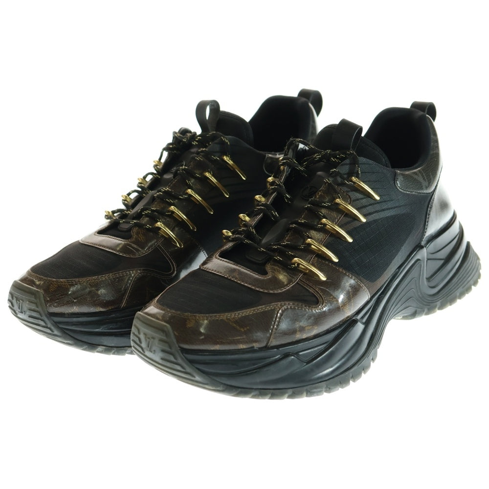 LOUIS VUITTON(ルイヴィトン) ランアウェイ パルスライン モノグラム ローカットスニーカー ブラウン