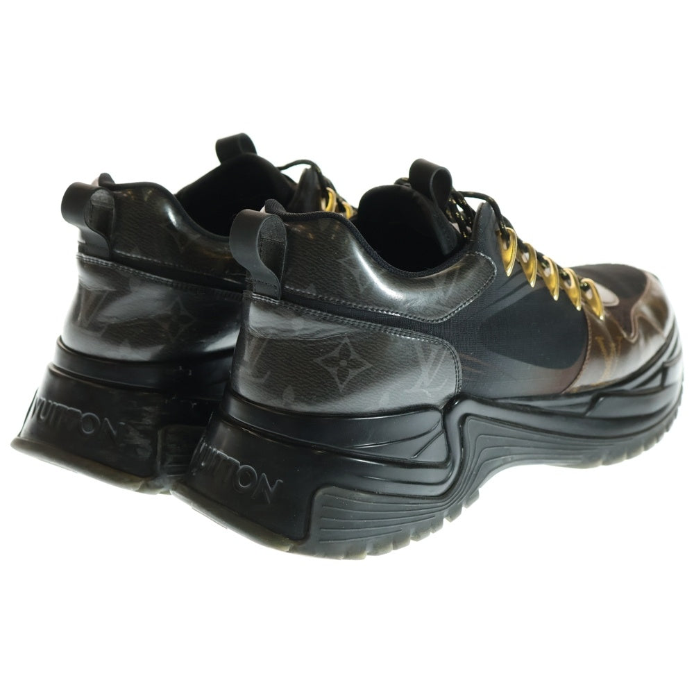 LOUIS VUITTON(ルイヴィトン) ランアウェイ パルスライン モノグラム ローカットスニーカー ブラウン