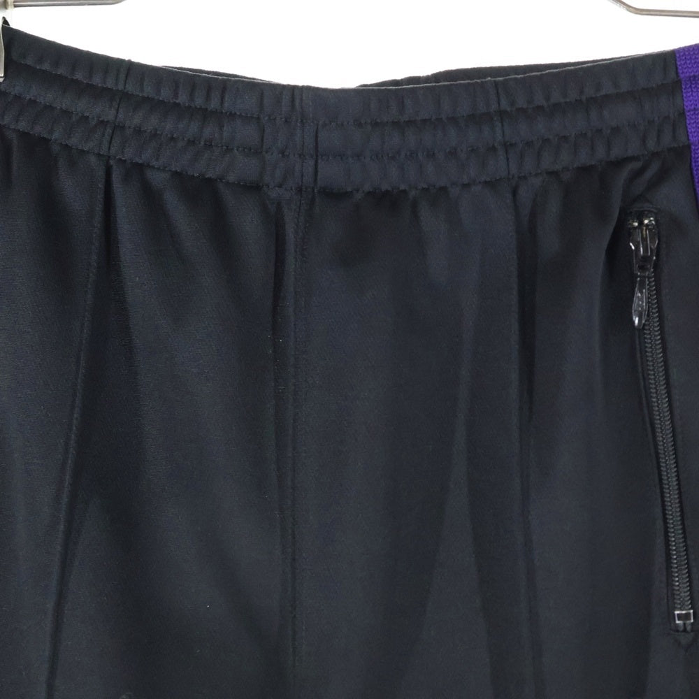 Needles(ニードルス) パピヨン刺繍 サイドライン トラックパンツ スウェットパンツ ブラック NS1622