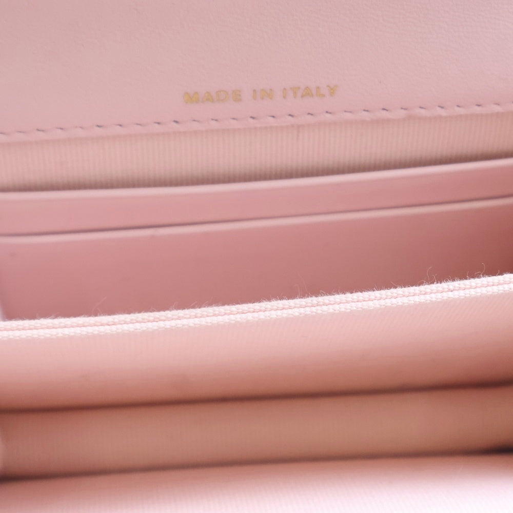 CHANEL(シャネル) ミニマトラッセ チェーンショルダーバッグ ピンク ラムスキン GD金具 AP2758