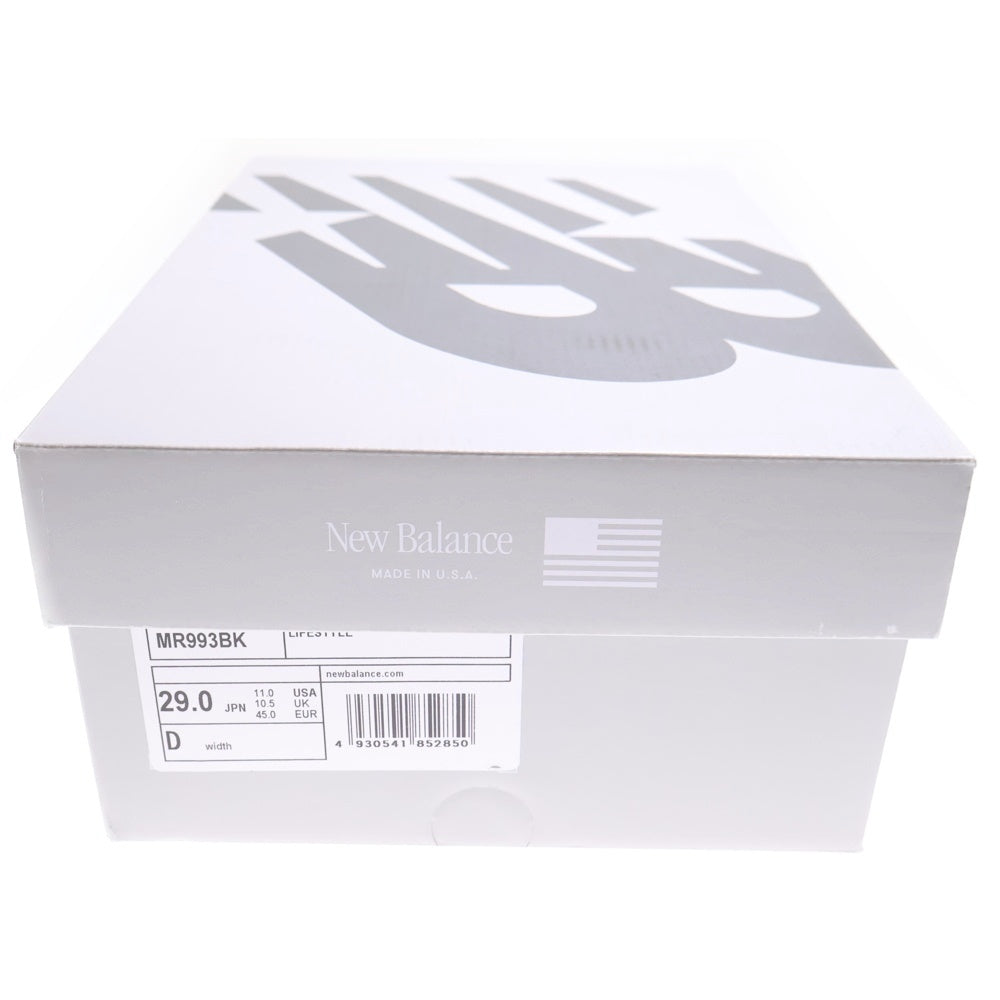 New Balance(ニューバランス) Made in USA スエード メッシュローカットスニーカー ブラック US11/29cm