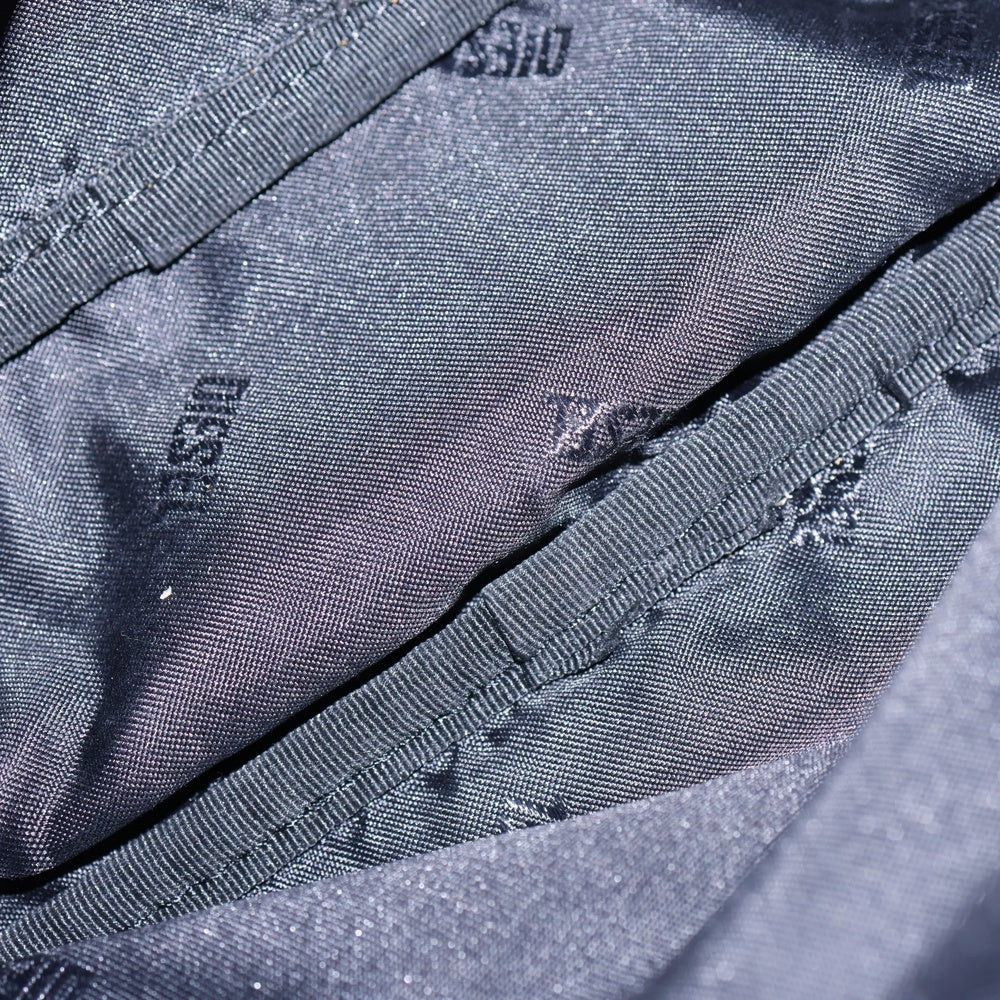 DIESEL(ディーゼル) Dロゴ レザーショルダーバッグ ブラック X10242 X10242