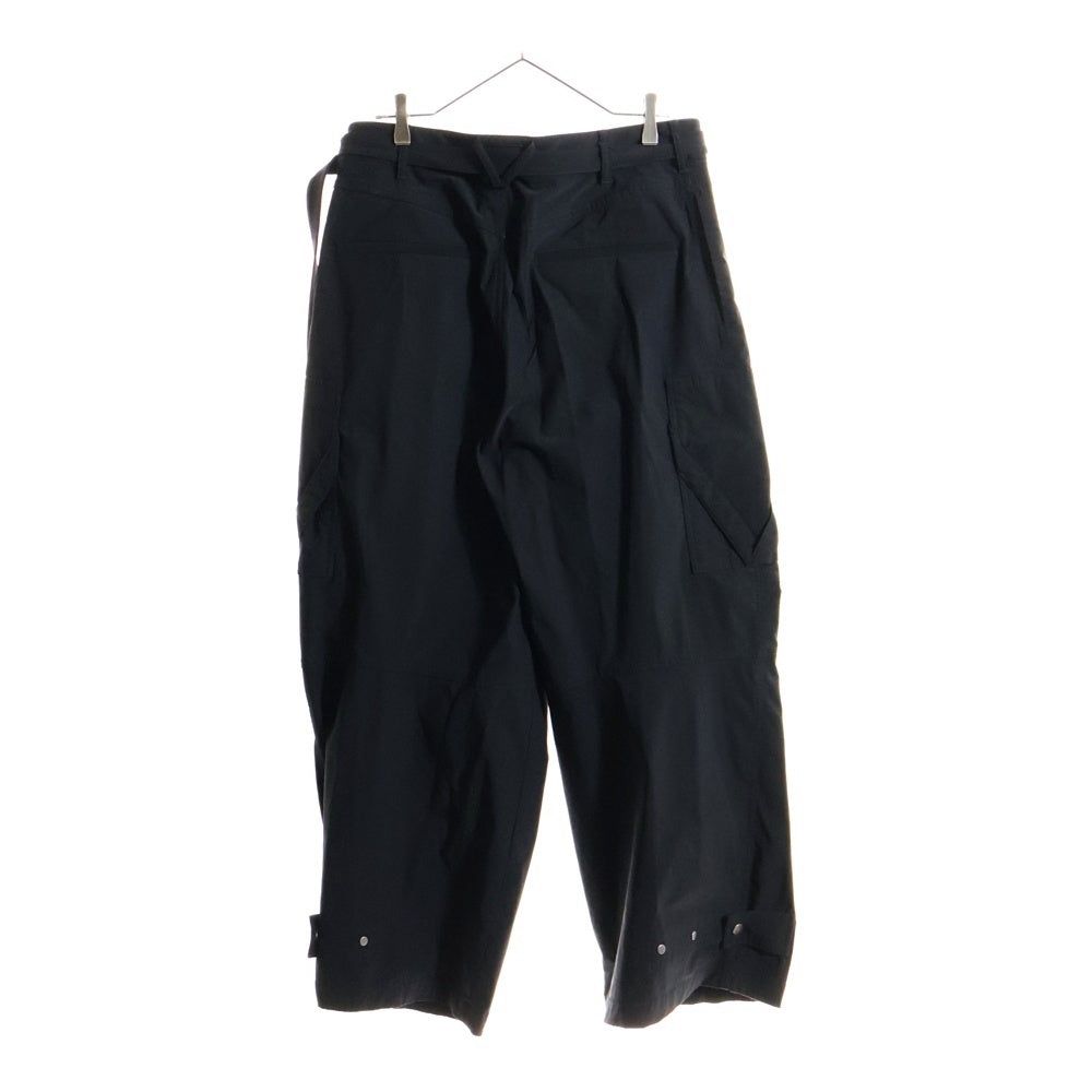 BOTTEGA VENETA(ボッテガヴェネタ) WAID CARGO PANTS ワイドカーゴパンツ ブラック 683553 V19S0