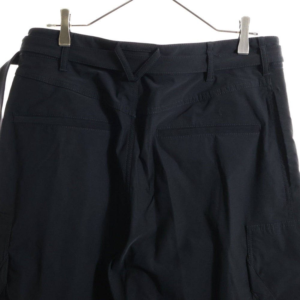 BOTTEGA VENETA(ボッテガヴェネタ) WAID CARGO PANTS ワイドカーゴパンツ ブラック 683553 V19S0