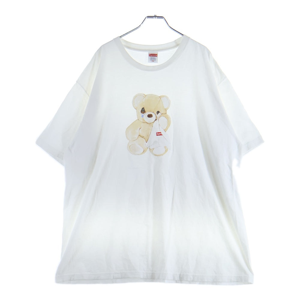 SUPREME(シュプリーム) 25SS Bear Tee ベアープリント クルーネック半袖Tシャツ カットソー ホワイト