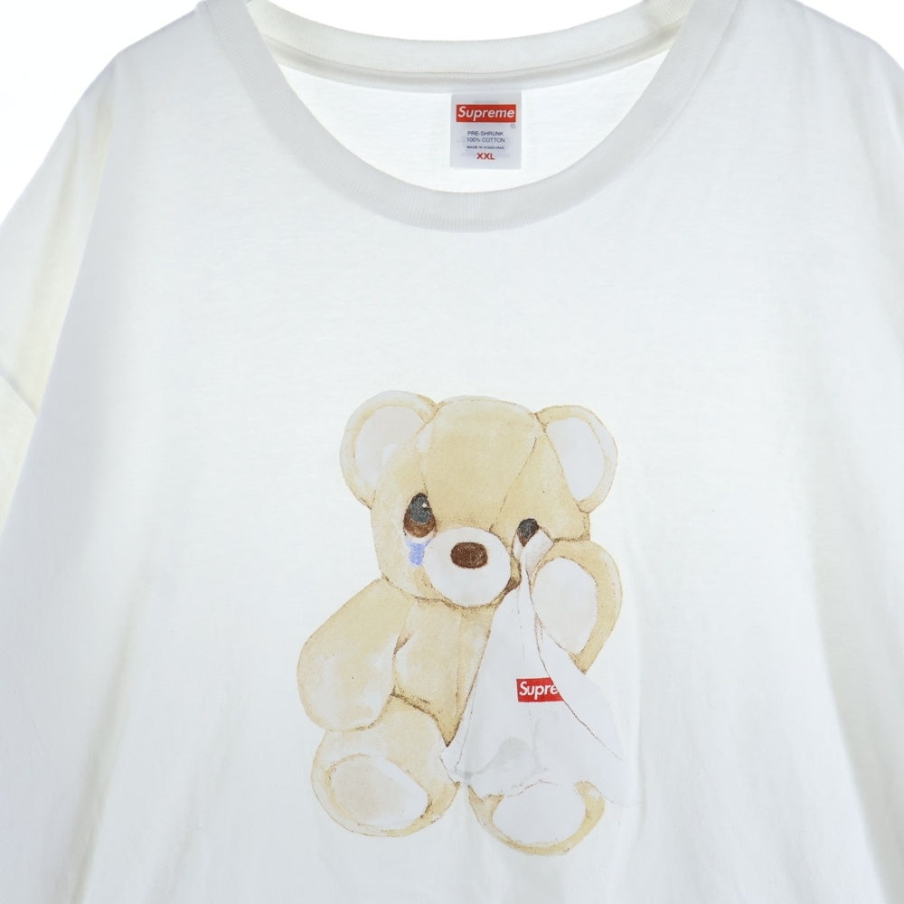 SUPREME(シュプリーム) 25SS Bear Tee ベアープリント クルーネック半袖Tシャツ カットソー ホワイト