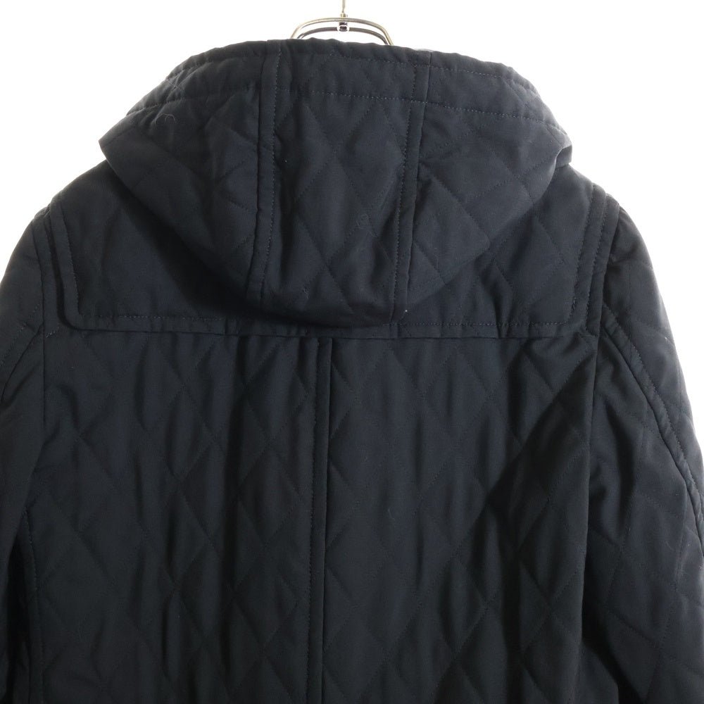 COMME des GARCONS HOMME PLUS(コムデギャルソンオムプリュス) キルティングデザイン ダッフルコート ブラック PL-C008