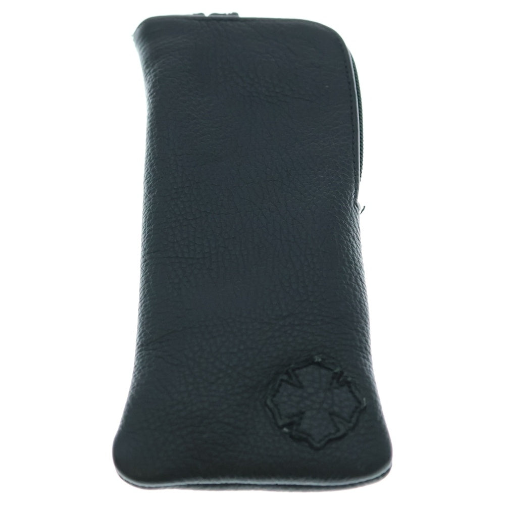 CHROME HEARTS(クロムハーツ) INIT クロステンプル ダブルブリッジ アイウェア 眼鏡 ブラック/シルバー