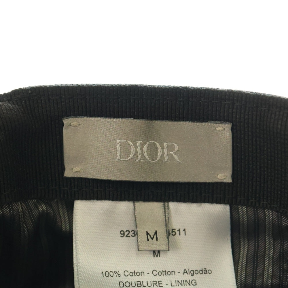 DIOR(ディオール) CDロゴバックル ベースボールキャップ 帽子 ネイビー 923C901A4511