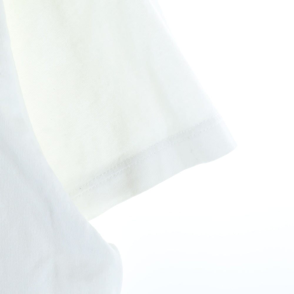 CELINE(セリーヌ) フロントロゴ クルーネック半袖Tシャツ カットソー ホワイト 2X308916G