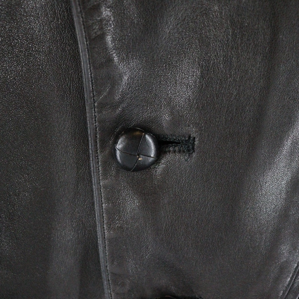 agnes b.(アニエスベー) フィフルレザージャケット ラムレザージャケット 38