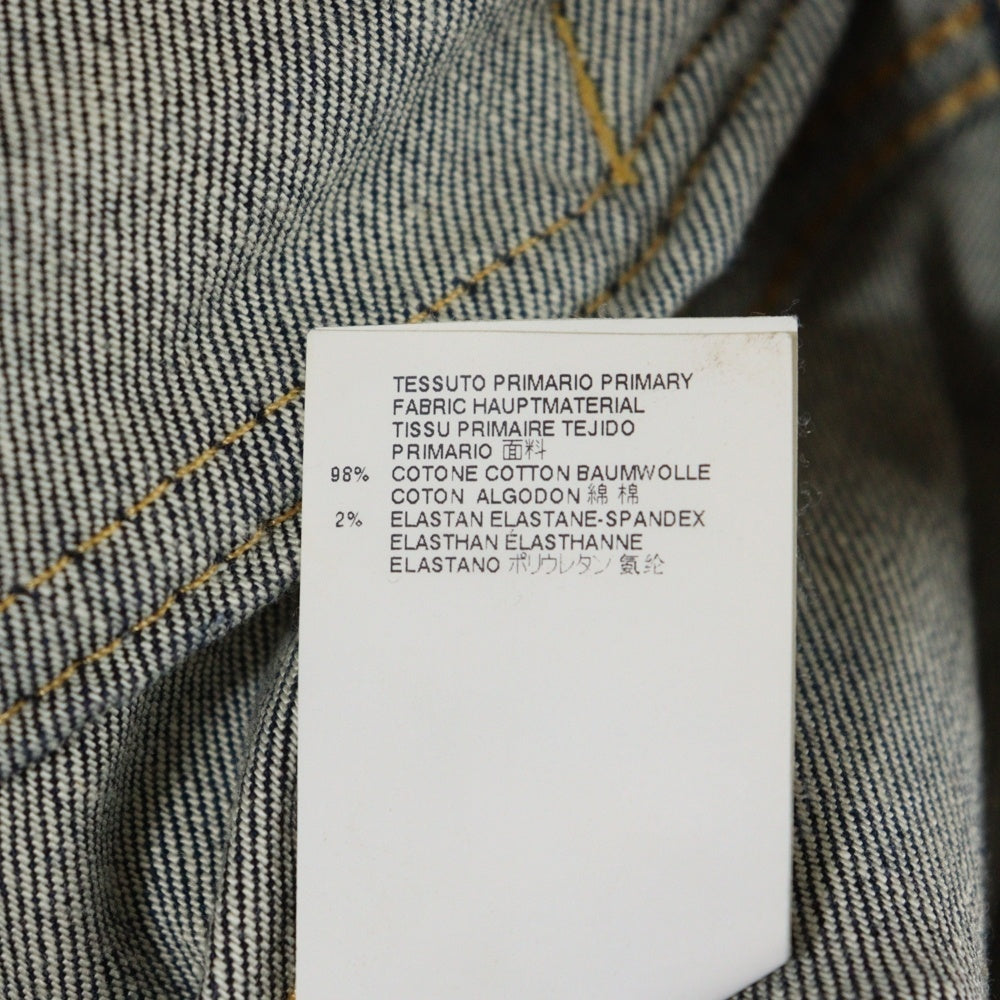 DSQUARED2(ディースクエアード) 14SS ダメージ加工 デニムジャケット インディゴ S71AM0500