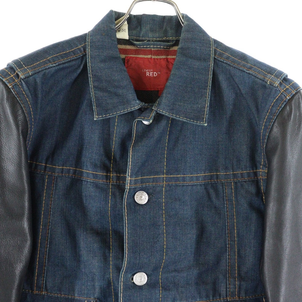 Levi's RED(リーバイス レッド) 袖レザー切替デニムジャケット WPL-423