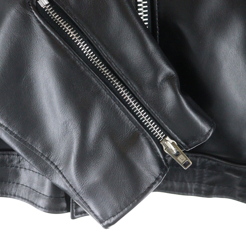 Lewis Leathers(ルイスレザー) CYCLONE サイクロン カウハイド レギュラーフィット ダブルライダースジャケット ブラック