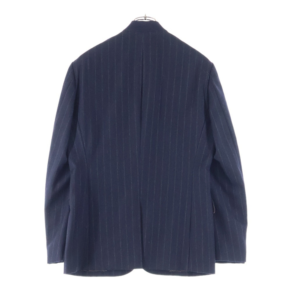 kolor(カラー) ウールストライプセットアップスーツ ネイビー 12WCM-J07104