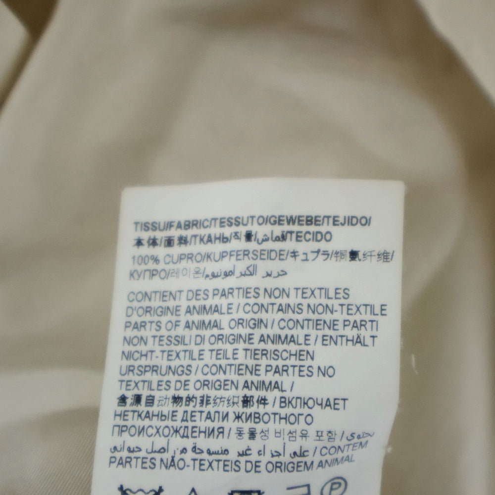 SAINT LAURENT PARIS(サンローランパリ) シルクプレーン 比翼長袖シャツ アイボリー 646850 Y1H76