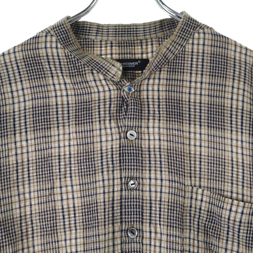 UNDERCOVER(アンダーカバー) 25AW レーヨンプルオーバーシャツ ブラウン UC2E4402-3