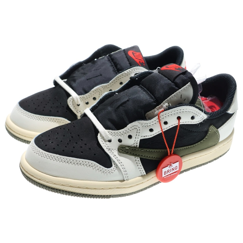 NIKE(ナイキ) ×Travis Scott Nike PS Air Jordan 1 Low OG Medium Olive エアジョーダン1 ローカットスニーカー オリーブ DZ5909-106