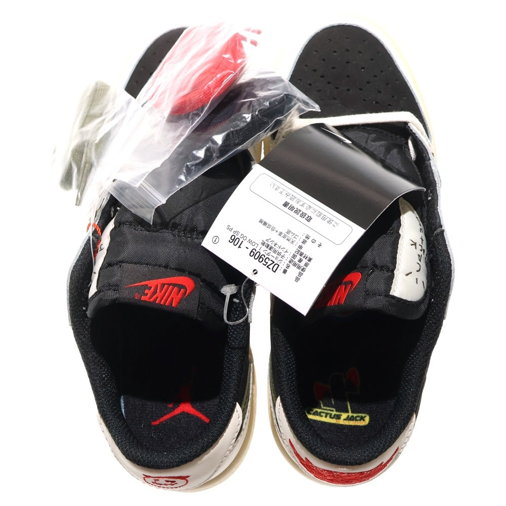 NIKE(ナイキ) ×Travis Scott Nike PS Air Jordan 1 Low OG Medium Olive エアジョーダン1 ローカットスニーカー オリーブ DZ5909-106