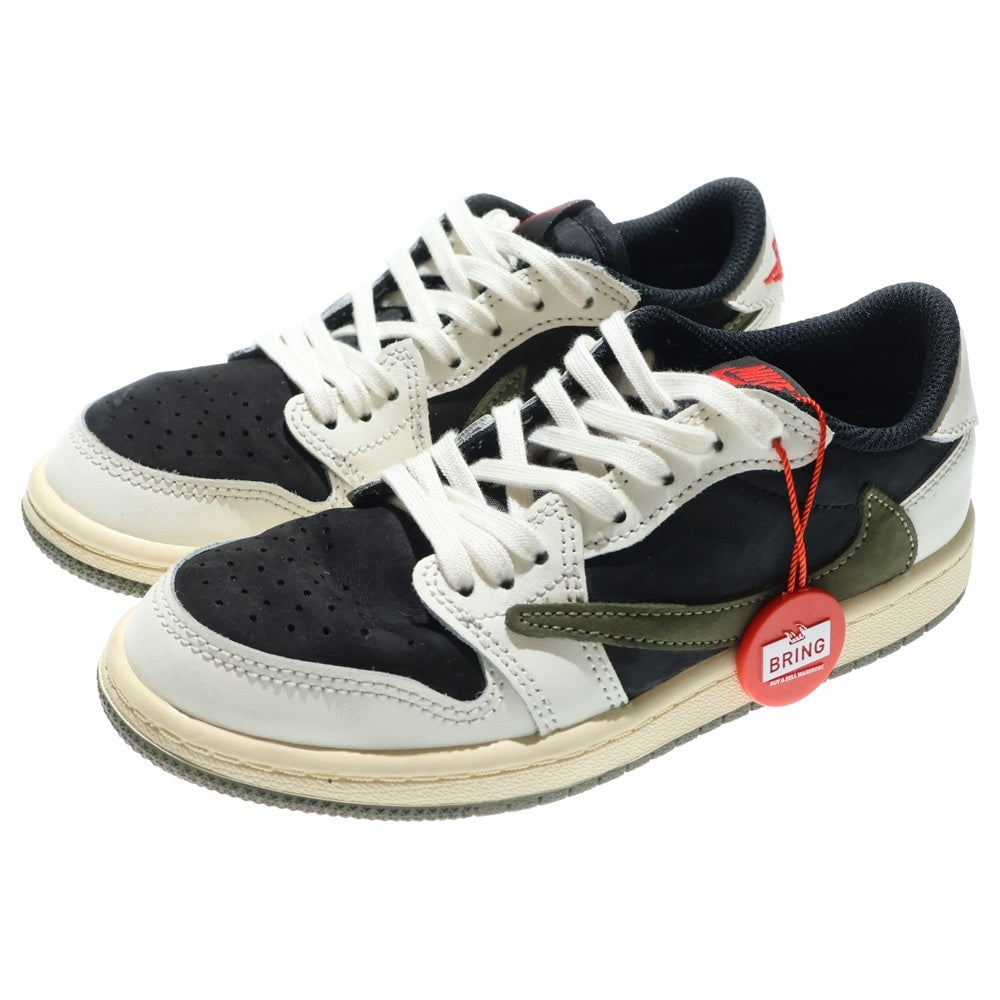 NIKE(ナイキ) ×Travis Scott Nike PS Air Jordan 1 Low OG Medium Olive エアジョーダン1 ローカットスニーカー オリーブ DZ5909-106