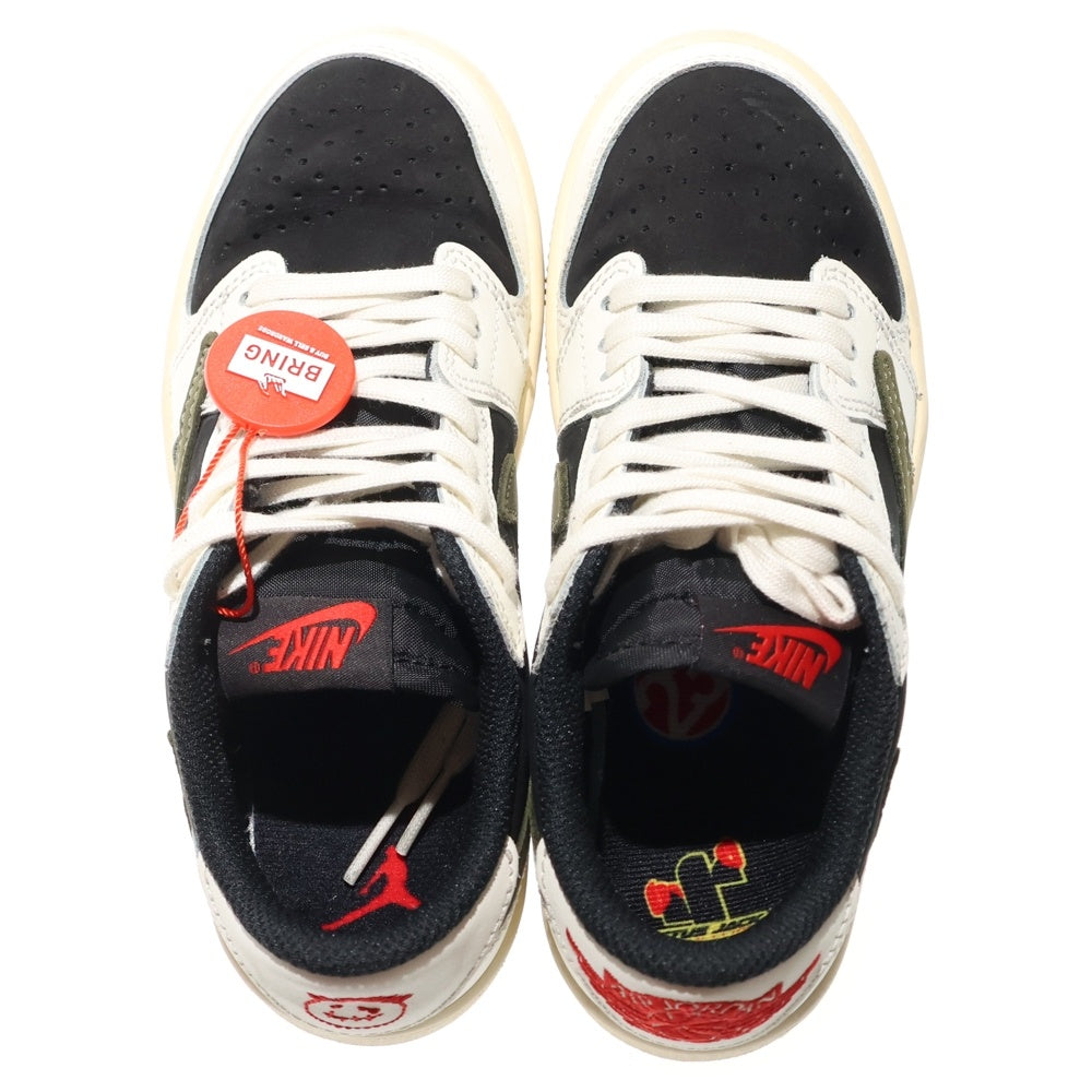 NIKE(ナイキ) ×Travis Scott Nike PS Air Jordan 1 Low OG Medium Olive エアジョーダン1 ローカットスニーカー オリーブ DZ5909-106