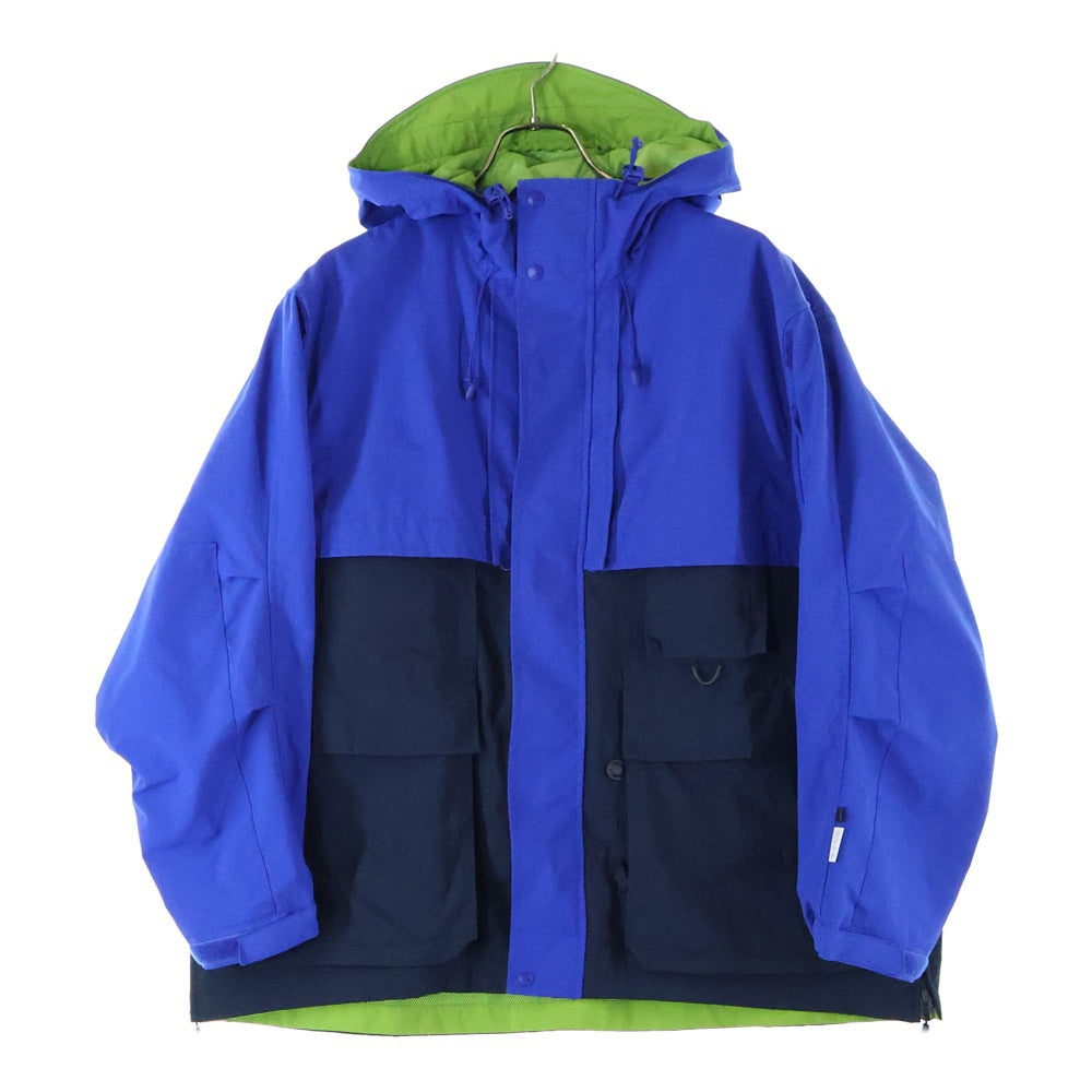 DAIWA PIER39(ダイワ ピアサーティナイン) W's TECH LOGGER MOUNTAIN PARKA ナイロンマウンテンパーカー ブルー/ブラック BJ-24023L