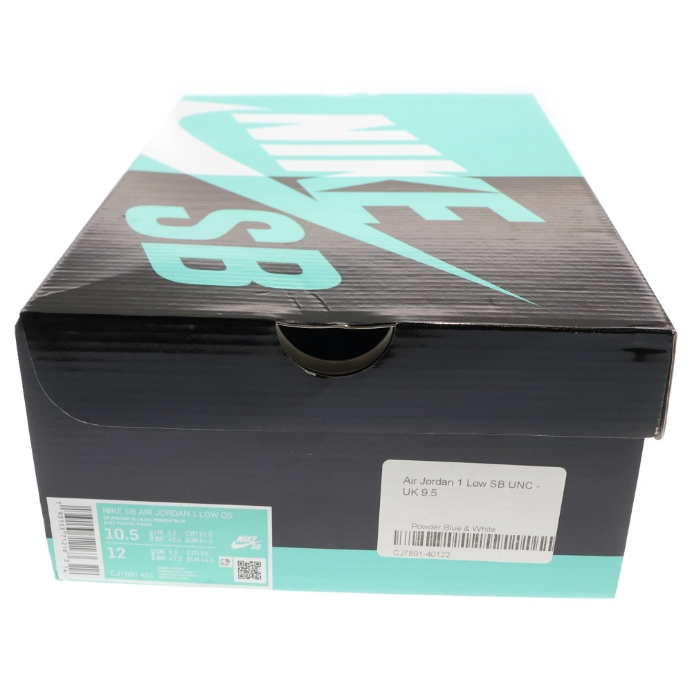 NIKE(ナイキ) Air Jordan 1 Low UNC エアジョーダン1 UNC ローカットスニーカー ライトブルー US10.5/28.5cm CJ7891-401