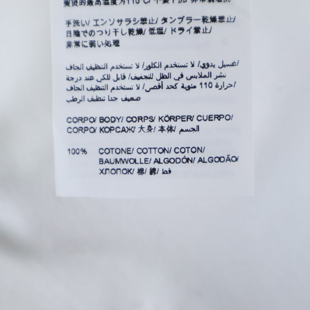 TATRAS(タトラス) 25SS 両面ロゴ クルーネックTシャツ カットソー ホワイト MTAT25S8193-M