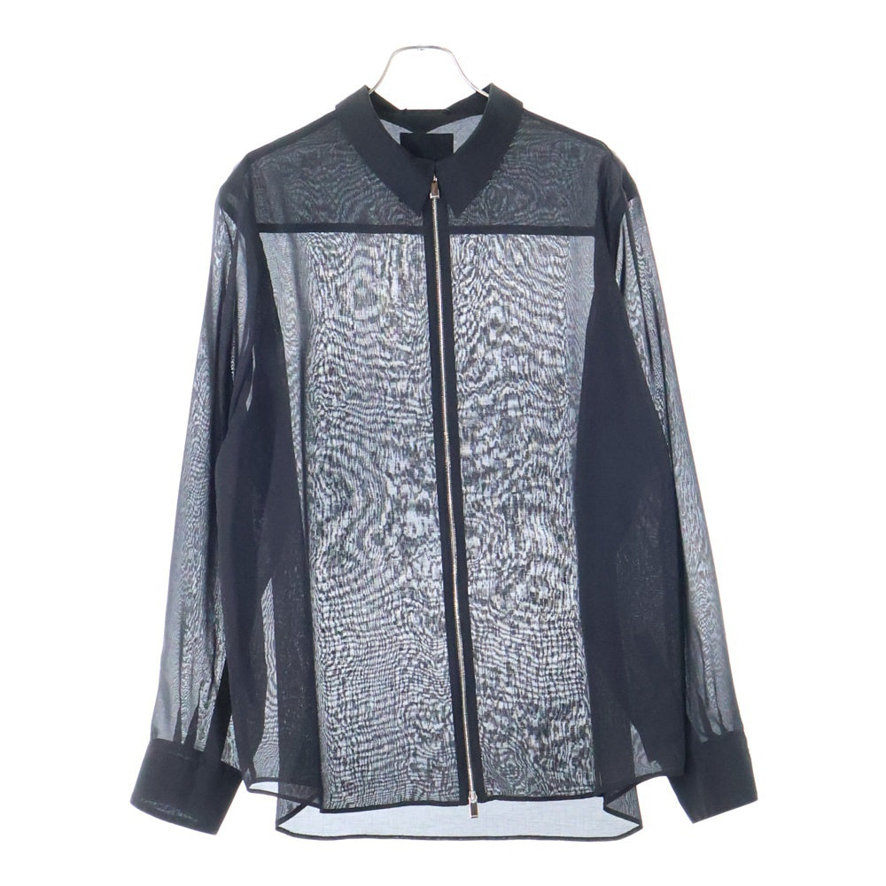 TATRAS(タトラス) 25SS MOGLIANO モリアーノ 長袖シャツ ブラック MTAT25S7013-G