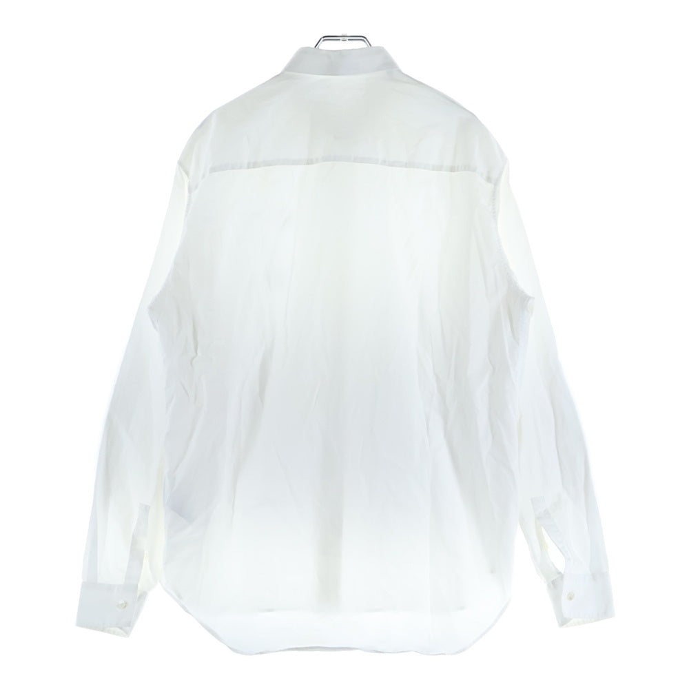 DIOR(ディオール) スパンコールロゴ コットン長袖シャツ ホワイト 933C538A1581