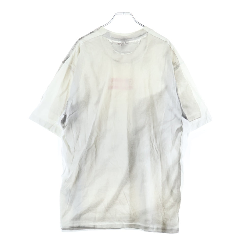 SUPREME(シュプリーム) 24SS ×MM6 Maison Margiela Box Logo Tee エムエムシックスメゾンマルジェラ ボックスロゴプリント半袖Tシャツ カットソー ホワイト
