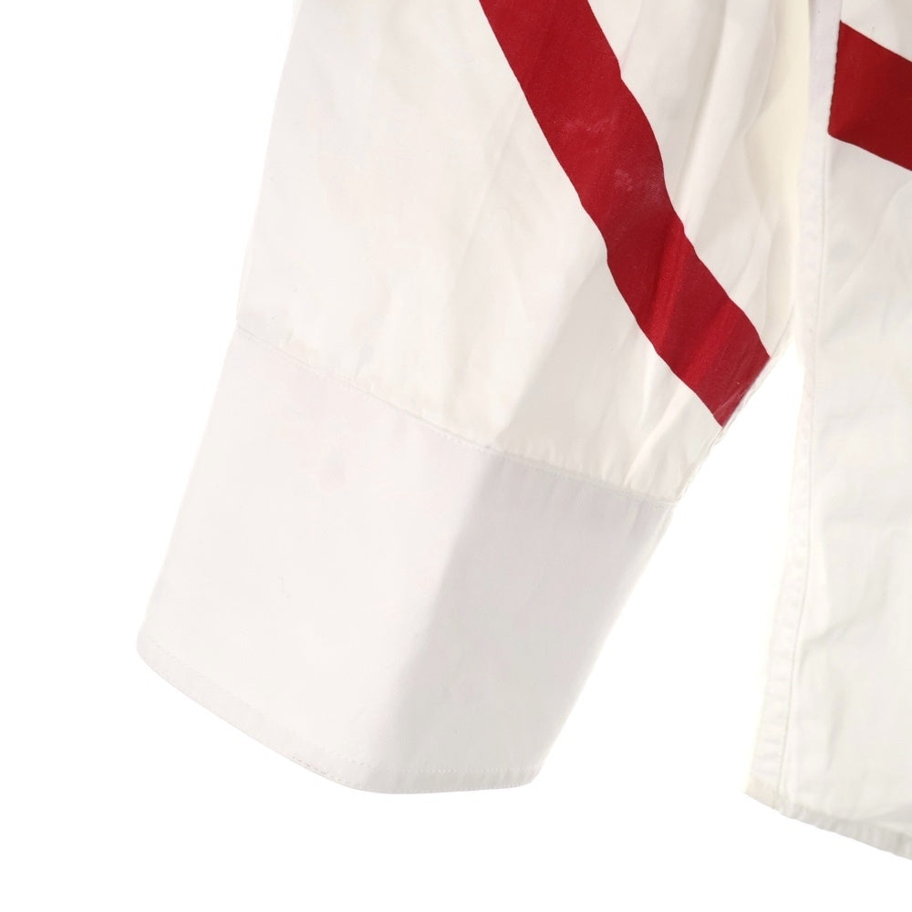 VALENTINO(ヴァレンティノ) Signature print luxury shirt シグネチャープリント コットン長袖シャツ ホワイト SV3AB00H5AL