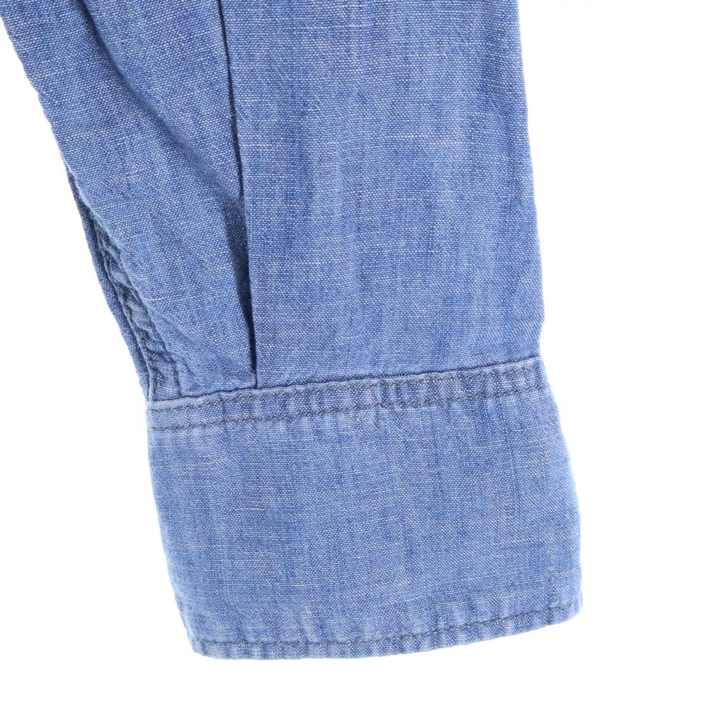 SAINT LAURENT PARIS(サンローランパリ) ウエスタン デニム長袖シャツ インディゴ 597059