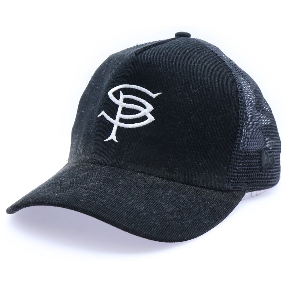 NEW ERA(ニューエラ) ×SOPHNET ソフネット ロゴデザイン 5パネル メッシュキャップ 帽子 ブラック