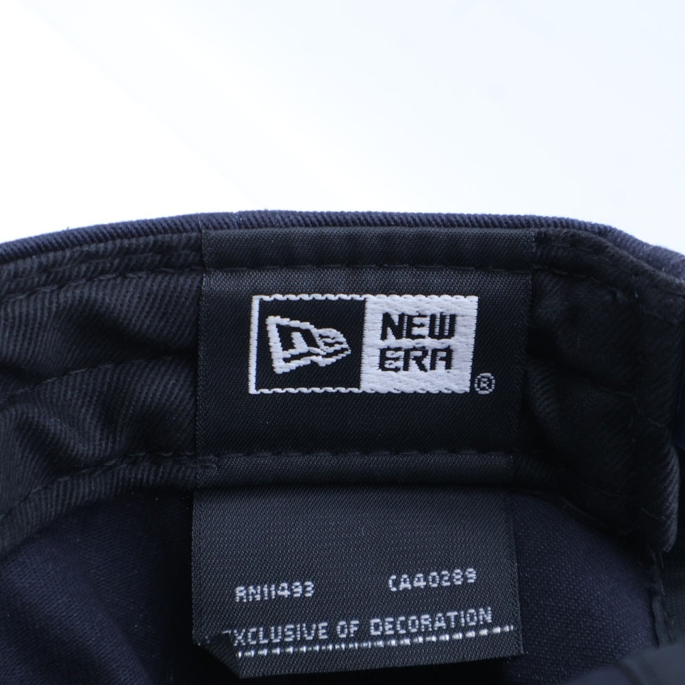 NEW ERA(ニューエラ) 18AW ×kolor ×カラー ファイヤー刺繍 ベースボールキャップ 帽子 ネイビー 18WCM-A08535S