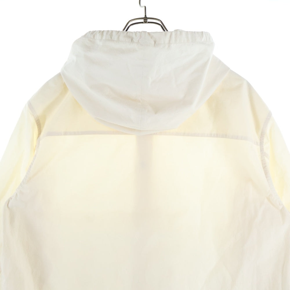 JIL SANDER(ジルサンダー) 22AW フーデッドシャツ 長袖シャツ コットンボタンシャツ アイボリー J21DL0003