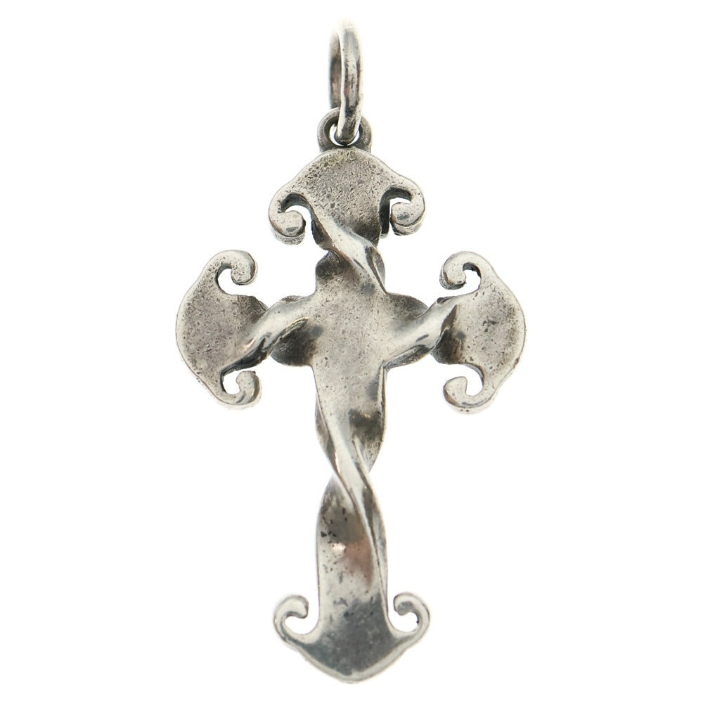 STANLEY GUESS(スタンリーゲス) Twisted Cross Pendant ツイステッドクロスペンダントトップ シルバー