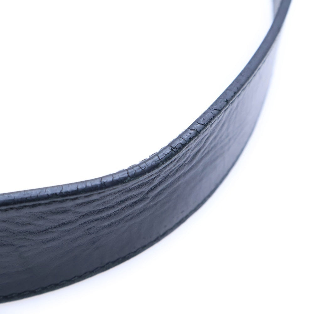 GUCCI(グッチ) GGマーモント レザーベルト ブラック 406831