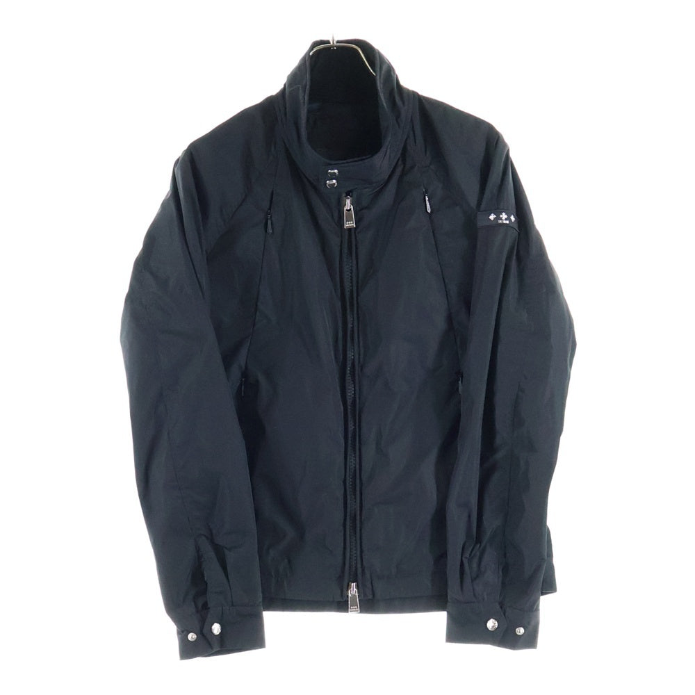 TATRAS(タトラス) 18SS PELARGONIO ロゴワッペン ジップアップブルゾン ジャケット ブラック MTK18S4110