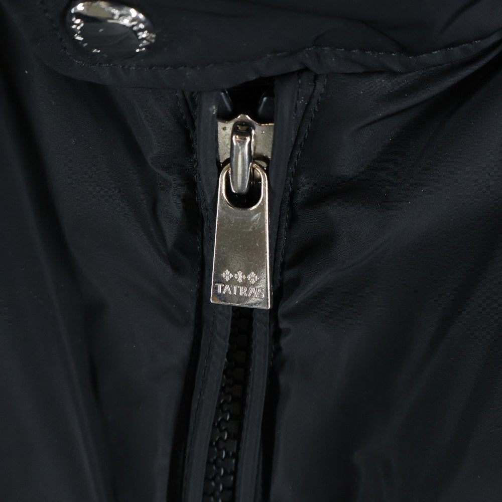 TATRAS(タトラス) 18SS PELARGONIO ロゴワッペン ジップアップブルゾン ジャケット ブラック MTK18S4110