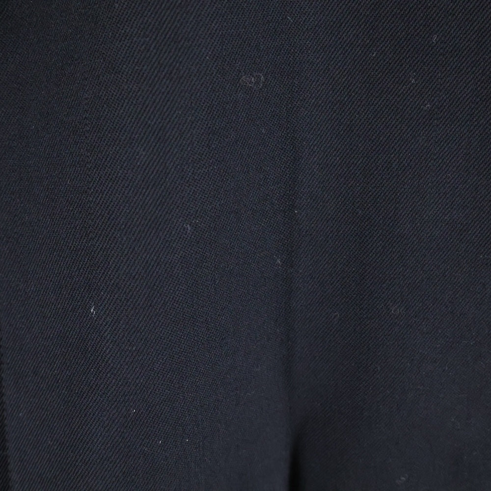 JOHN LAWRENCE SULLIVAN(ジョンローレンスサリバン) 24AW WOOL GABARDINE STACKED HARRINGTON JACKET ウール レイヤードデザイン ジップアップブルゾン ブラック 1B012-0324-13