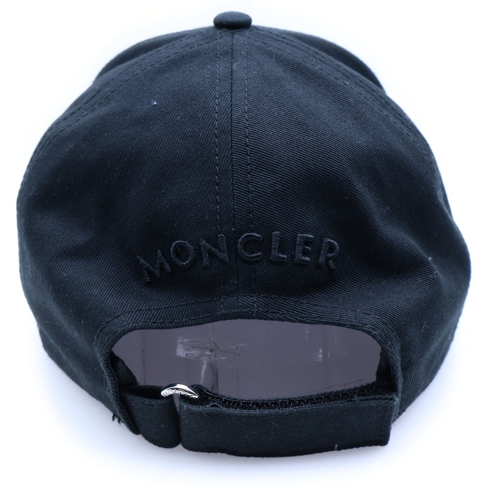 MONCLER(モンクレール) 25SS BASEBALL CAP ベースボールキャップ 帽子 ブラック K10913B00039 04863