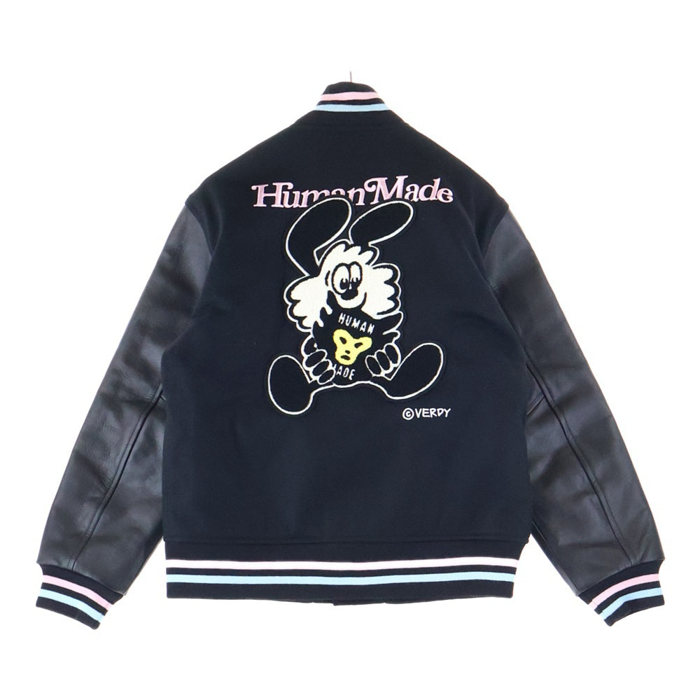 HUMAN MADE(ヒューマンメイド) 25ss x VERDY VARSITY JACKET ×ベルディ