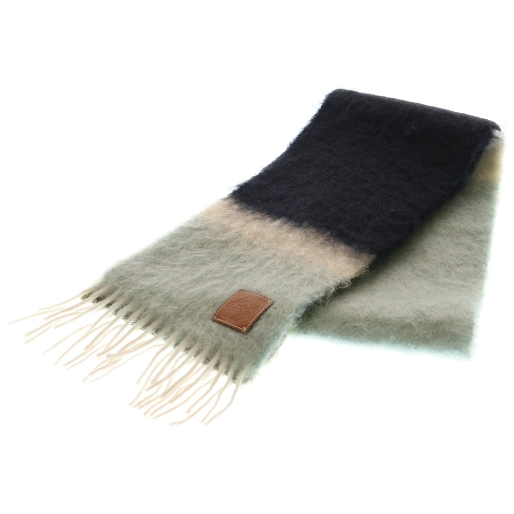 LOEWE(ロエベ) モヘア ウールマフラー マルチカラー