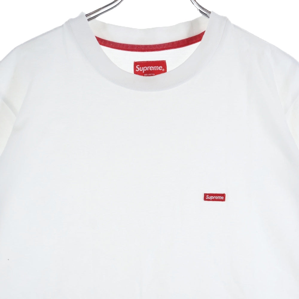SUPREME(シュプリーム) Small box Logo スモールボックスロゴ クルーネックTシャツ ホワイト