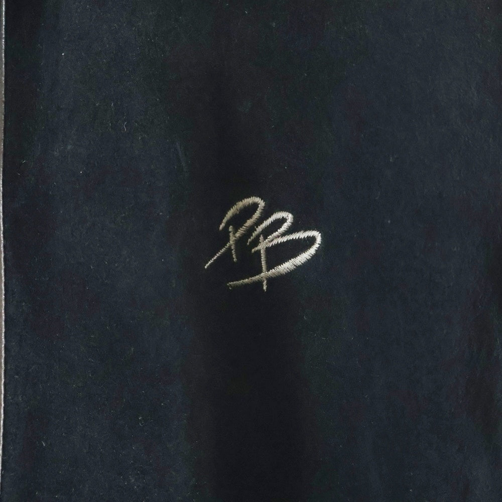 PIERRE BALMAIN(ピエールバルマン) スエード切替 レザージップボンバージャケット ブラック/ブラウン 6816A