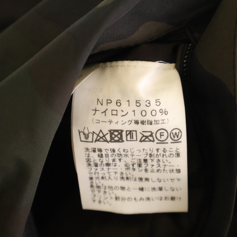 THE NORTH FACE(ザノースフェイス) NOVELTY DOT SHOT JACKET カモフラ ノベルティ ドットショットジャケット マウンテンパーカー カーキ NP61535